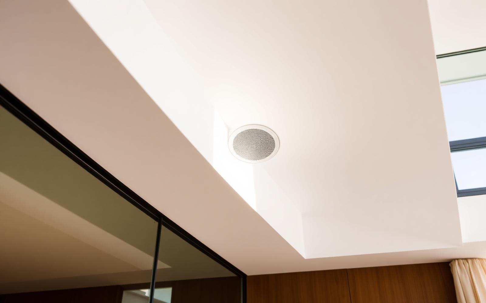 Whole-Home Audio — High-quality music in multiple rooms with discreet speakers and simple zone control.